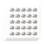 AHANDMAKER 500Pcs Book Self-Adhesive Planner Stickers, Open Books Stickers Decorative Decals for Planner Calendar Scrapbook Crafting Party Decor Gift Bag Seal Theme Party Decor, 90x90mm