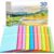 Aheroi Lined Sticky Notes 4×6,Self-Stick Note Pads 30Pack(10 Bright Colors)