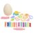 Ahgsup 12 Colors Clay Mold Tool Set, Dinosaur Themed DIY Mud Toy