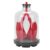 Ahgsup Lung Breathing Demonstration Model ABS and Rubber Diaphragm Movement Simulator 185 * 110mm Transparent Chest Cavity for Biology Classroom Education and Research
