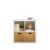 AHSYDVDF Textured White 4‑Cube Open Back Bookcase, Freestanding Cubby Bookshelf, MDF Particle Board Modular Storage Cabinet for Books Decor Home Office Playroom