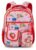 AI ACCESSORY INNOVATIONS Strawberry Shortcake Backpack for Girls, Multi Pocket Bookbag with Padded Laptop Pocket & Strawberry Charm Dangle, Pink