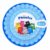 Ai fsem Monster Phonics Felt Spinner 3-Layer Rotating Reading Wheel Resource Reading Centers Phonics Practice