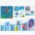 Aifsem Rainbow Fish Felt Puzzle Set Ocean Story Felt Pieces for Board