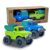 Aigitoy 2 Pack Toddler Cars for 1-3 Years, Dump Truck & Police Truck