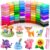 Ainiv Air Dry Clay Kit, 72 Colors DIY Model Magic Clay for Kids