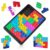 Ainiv Pop Puzzle Popper Fidget Game, Push Pop Brain Teasers Toy, Silicone Jigsaw Building Blocks Game Board, Educational Learning Puzzle and Intelligence Toys for Anxiety & Stress Relief