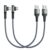 AINOPE USB A to USB C Cable 1FT 2 Pack Type C Charger Fast Charging Cord