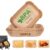 AiQInu Baking Paper for Hot Air Fryer with Double Chamber, Pack of 100 22 x 14 cm BPA-Free Rectangular Airfryer Baking Paper Non-Stick Disposable Waterproof Oilproof Parchment Paper Liner Airfryer
