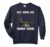 Aircraft Carrier USS Coral Sea Father Grandpa Veterans Day Comfort Colors Adult Sweatshirt