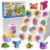 Air Dry Clay for Kid 3-8, 12 Boxs Magic Dough & 24 Animal,DIY Art Craft Toy