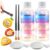 Air Dry Clay Glaze, Air Dry Clay Varnish, Polymer Clay Glaze, High Gloss Clay Sculpture Sealant for Air Dry Clay Pottery Waterproof Scratch Resistant Varnish for Clay (60ML X 2Pack)