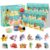 Air Dry Clay Kit, 12 Sea Creature Modeling Clay for Kids, Model Magic Clay with Sculpting Tools and Tutorials, Safe & Non-Toxic, DIY Arts & Crafts School Projects, Home Party Favors for Boys & Girls
