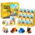 Air Dry Clay Kit for Kids – 12 Pack Construction Vehicles Modeling Clay Set