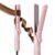 Airflow Styler Curling Iron, BABONIR Airflow 2 in 1 Straightener and Curler, 360° Cool Air Upgraded Curling Iron & Flat Iron with Ceramic Negative Ion, Anti-Scald Hair Curler for Short Long Hair, Pink