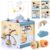 Airlab Wooden Activity Cube Montessori Toys for 2 Year Old Toddlers