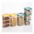 Airtight Food Storage Containers Set of 8 BPA Free Kitchen Pantry Plastic Jars with Locking Sugar Lid (Color : 8 Piece Set B) (8)