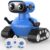 AisayGoo RC Robot Toy for Kids,Remote Control Robot with LED Eyes,Auto-Demo,Smart Voice,Singing and Dancing,Rechargeable Toys for Boys Girls,Ideal Birthday for Children Age 3+ Years Old (Blue)