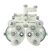 AIST OPTICS Plus Cylinder Phoropter & Vision Tester for Ophthalmic Exams (White)