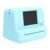 AI Voice Mini Thermal Printer with Display AI Control Auto Image Generation & Printing 6 Modes Portable HD Screen Printers for Home Office Study DIY Projects (Blue)