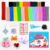 AIZANYU 1200 Pcs Pipe Cleaners Bulk 20 Colors Creative Chenille Stems Pipe Cleaners Kit for Animal Crafts DIY Pipe Cleaner for Home Arts and Crafts Decorations Supplies (1200)