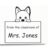 Akita Classroom Book Stamp, Duo Hand Mount, 1-5/8 Square