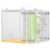 AKLOSIPY Acrylic Breeding Box Transparent with Moisturizing Cotton and Breathable Mesh, Secure EscapeProof Farm House for Kids Educational Science Toy, Clear Observation Case for