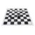 AKLOSIPY Checkers Set Stackable White Plastic Pieces Draughts Board Game with Transparent Box for Kids Adults Family Game Night