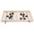 AKLOSIPY Games Toy Fast Puck Winner Board Desktop Battle in- Bumper Chess – Wood ’s Educational Hockey Game for Ages 4-12, Portable Tabletop Family Interactive Toy with Storage Box