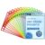 AKONEGE 15 Pack Oversized Dry Erase Pockets Sleeves – 10 x 13 Inch Ticket Holders Reusable Clear Plastic Sleeves Sheet Page Protectors for School Teacher Supplies & Classroom Organization, 5 Colors