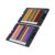 Akozon Wooden Soft Hexagonal Oil Pastel Colored Pencils Set with Painting Sketch Boxes for Adults (48 Coloured Leads)