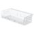 Akro-Mils 30232 AkroBins Plastic Storage Bins, Space-Saving Stackable Bins for Garage, Pantry, Craft Organization, 5-Inch x 11-Inch x 3-Inch, Clear, 8-Pack