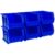 Akro-Mils 30239 AkroBins Plastic Storage Bins, 11″x8″x7″, blue, 6-Pack