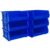 Akro-Mils 30250 AkroBins Plastic Storage Bins, 15″x16″x7″, Blue, 6-Pack