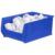 Akro-Mils 30290 Super-Size AkroBins Plastic Storage Bins, Space-Saving Stackable Bins for Garage, Classroom, Warehouse Organization, 30″ L x 18″ W x 12″ H, Blue, 1-Pack