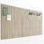 AkuDecor Large Felt Bulletin Board 48″ x 24″, Tan