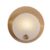Alabaster Shade Gold Mesh Disc Wall Lamp,Modern Round Perforated Copper Sconce, G9 Socket 3 Color Temperature Lighting fixtures for Bedside Hallway