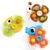 ALASOU 3PCS Suction Cup Spinner Toys for 2 Year Old Boy Girl|Spinning Top 18 Months|2 Year Old Boy Birthday Gift|Baby Bath Toy for Kids Ages 2-3|Sensory Airplane Travel Toy for Infant Toddlers