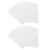 Alasum 100pcs Scrapbooking Craft Foam Board A4 White Printing Sheets