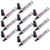 Alasum 10pcs Thick Tip Marker Jumbo Permanent Pen with Large Ink Capacity
