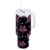 ALAZA 40 oz Cute Bat Moon Tumbler with Handle and Straw Lid