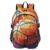 ALAZA Basketball Oilpainting Backpack with Mulitiple Pockets for School Travel Outdoor College, 17.5 inch Laptop Backpack for Men and Women