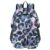 ALAZA Blue Spot Watercolor Backpack with Mulitiple Pockets for School Travel Outdoor College, 17.5 inch Laptop Backpack for Men and Women