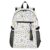 ALAZA Daisy Pattern Backpack Travel Laptop Backpack Purse for Women Men Teens Girls School Bag College Bookbag Water Resistant Casual Daypack