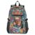ALAZA Highland Cow Cattle Flowers Book Backpack Travel Laptop Backpack Purse for Women Men Teens Girls School Bag College Bookbag Water Resistant Casual Daypack