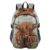 ALAZA Highland Cow Flowers Color Backpack with Mulitiple Pockets for School Travel Outdoor College, 17.5 inch Laptop Backpack for Men and Women