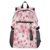 ALAZA Pink Cherry Blossoms Backpack Travel Laptop Backpack Purse for Women Men Teens Girls School Bag College Bookbag Water Resistant Casual Daypack 8