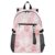 ALAZA Pink Paw Print Pattern Backpack Travel Laptop Backpack Purse for Women Men Teens Girls School Bag College Bookbag Water Resistant Casual Daypack