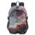ALAZA Space Background Nebula Stars Backpack with Mulitiple Pockets for School Travel Outdoor College, 17.5 inch Laptop Backpack for Men and Women