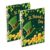 ALAZA St Patrick’s Day Gold Coin Notebook Journals Spiral Hardcover 2 Pack 5.7×8.3 Inch